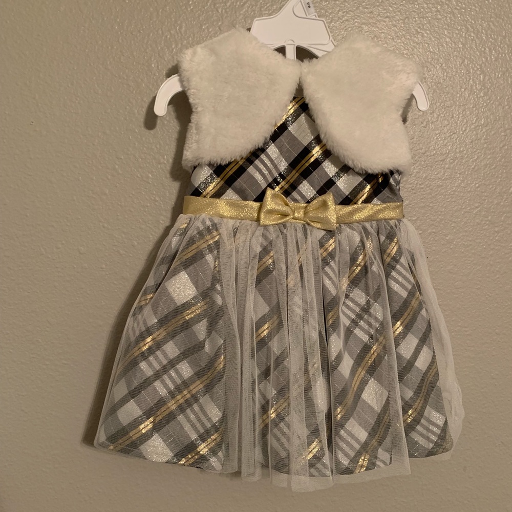 Nannette Baby Dress WIth Vest